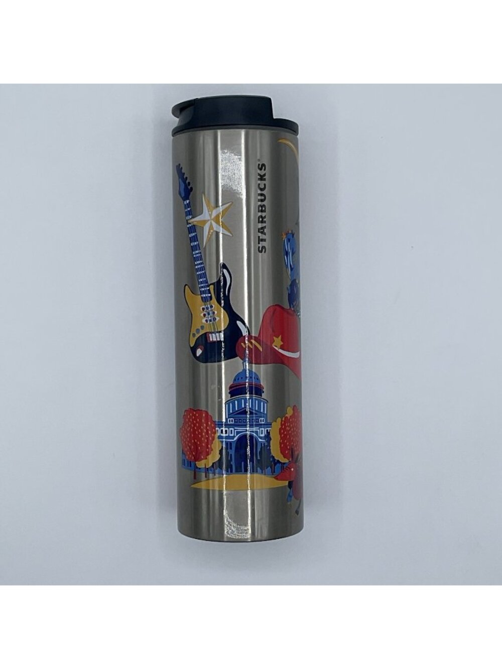2024 Starbucks Discovery Series Texas 16 fl oz stainless-steel travel tumbler